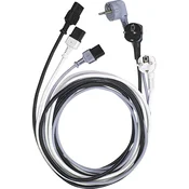 LAPPKABEL OMREŽNI KABEL ÖLFLEXR PLUG H05VV-F 3G1/2500, ČRN
