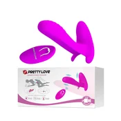 Vibrator za parove Pretty love, 10cm, Ružicasti