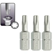 Dedra Torx nastavki za izvijače T30x25 mm, pretisni omot 3 kos - 18A03T300-03