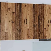 vidaXL Stenska kuhinjska omarica s polico Star les 80 x 31 x 100 cm