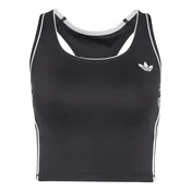 ADIDAS PERFORMANCE Športni top črna / bela