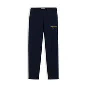 TOMMY HILFIGER Hlače Essential nočno modra/zlato-rumena