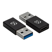 SCOSCHE SCOSCHE, adapter Strikeline™ USB-A na USB-C™ (2 kosa), (21166503)