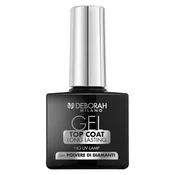 Deborah Gel Top Coat Long Lasting With Diamond Powder