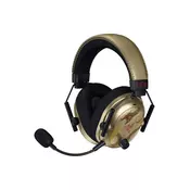 Slušalke brezžične Razer naglavne z mikrofonom BT/1x3,5mm/USB Blackshark V3 Pro Counter-Strike 2 zlata Gaming (RZ04-05400800-R3M1)