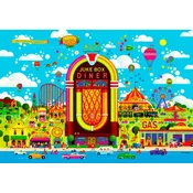 Grafika - Puzzle Karneval Jukebox - 1 000 kosov
