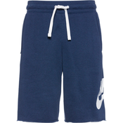 Nike M NK CLUB ALUMNI HBR FT SHORT, moške hlače, modra DX0502