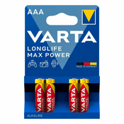 Baterije 1x4 Varta Longlife Max Power Micro AAA LR 03Baterije 1x4 Varta Longlife Max Power Micro AAA LR 03