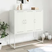 Visoka komoda bijela 100,5x39x107 cm celicna