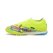 PUMA ULTRA NITRO™ 7 MATCH ADVANCED LEVEL TT Football Boots Unisex, Shoes, White/Blue Glimmer/Pink Glimmer, 44.5