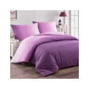 BOMBAŽNA POSTELJNINA FUCHSIA EMI, Standardni enojni posteljni komplet vključuje 1x 140x200 + 1x 70x90