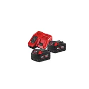 Milwaukee M18 NRG-402 set akumulatorjev in polnilca