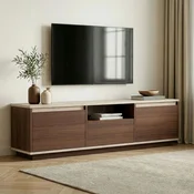 Hanah Home TV komoda Sentinel, 160 cm, orah Milano / travertin