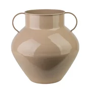 Mondex vaza kovinska Mondex Roger 18,5x31x34cm bež 1 kos, (5000300871)