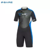 Bare MANTA Youth Shorty 2mm blue