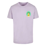 Mister Tee Majica Ufo Pizza rjava/rumena/zelena/lila