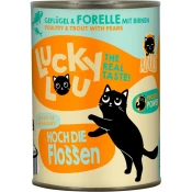 Lucky Lou Life Stage mačja hrana Adult - perutnina in postrv - 400 g