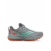 Tekaški čevlji Saucony Xodus Ultra 2 siva barva