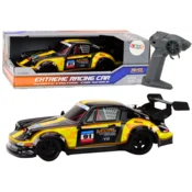 shumee RC avto 1:16 gumijasta kolesa Drift rumena