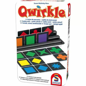 Qwirkle družabna igra v kovinski škatli