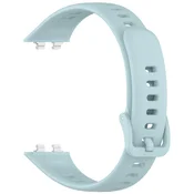 Silikonski pas Techsuit W081 za Huawei Band 11/Band 11 Pro - svetlo moder