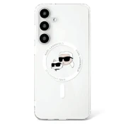 Karl Lagerfeld zaščitni ovitek Button Karl&Choupette Heads Magsafe, Samsung Galaxy S25