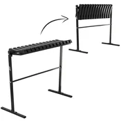 Garden Line Skladiščna klop DŠ86 cm z nogami - črna *8305