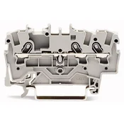 WAGO Prevodna sponka 4.2 mm z natezno vzmetjo črne barve WAGO 2001-1305 100 kosov