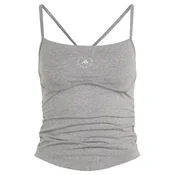 ADIDAS BY STELLA MCCARTNEY Športni top Studio pegasto siva