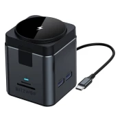 Blitzwolf Blitzwolf BW-TH17 9u1 dok stacija s 15W bežičnim punjačem i 4K HDMI izlazom