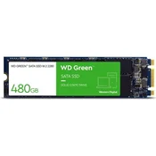 WD Green M.2 SATA SSD 480GB WDS480G3G0B