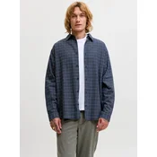 JACK & JONES Srajca JJCARTER mornarska/temno modra/bela