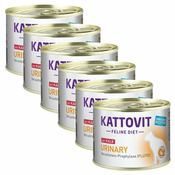 Kattovit Urinary konzerva - teletina 6 x 185 g