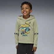 PUMA x HOT WHEELS?c MONSTER TRUCKS Hoodie Kids, Back, Lux Army, 2-3Y