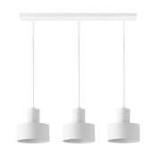 Luster na sajli RIF 3xE27/60W/230V bijela