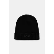 BOSS Green Kapa s primesjo volne Boss Green Asic_Beanie-X