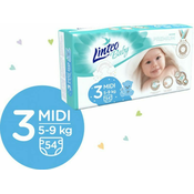 LINTEO BABY pelene Baby Premium MIDI (5-9 kg) 216 kom