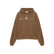 Pull&Bear Majica TOYOTA rjava/zelena/rdeča/bela