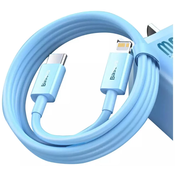 USB-C to Lightning cable Baseus ,PD 20W 1m (blue)