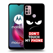 ULTIMATE CASE za Motorola Moto G30 - Angry Eyes - Transparent