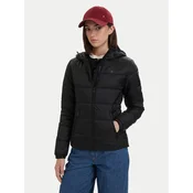 Tommy Jeans Prehodna jakna DW0DW20959 Črna Slim Fit