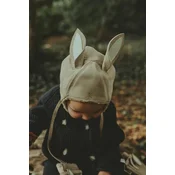 Otroška kapa iz semiša Donsje Kapi Classic Hat Bunny