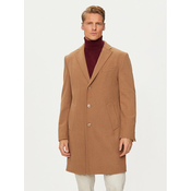 Pierre Cardin Volneni plašč C4 83100.6130 Rjava Regular Fit