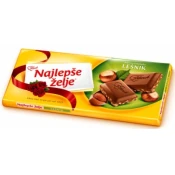 COKOLADA MLECNA SA LESNIKOM NAJLEPSE ZELJE 85G