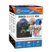 N-GEAR Block Disco Block 410/ 50W/ BT/ Disco LED/ 1x MIC/ crna