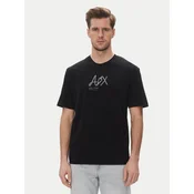 Armani Exchange Majica XM000566 AF10334 UC001 Črna Regular Fit