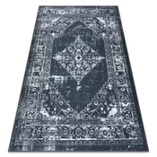 eoshop Preproga ANTIKA 117 tek, sodoben ornament, pralna - siva/grafitna ( - Velikost: 160x220 cm)
