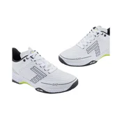 EA7 unisex. X8X242_XK438 Teniški čevlji Clay beli (40 2/3), Bela, Ravna stran, Čipke, Priložnostno, Šport