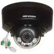 Hikvision DS-2CD2183G2-LIS2U(2.8mm)(ČRNA) 8 MP Acusense Pametna Hibridna Svetilka Fiksna Kupolna Mrežna Kamera