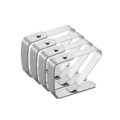 INF Sponke za krpo/držalo za krpo 4 paketi Silver, (21276206)